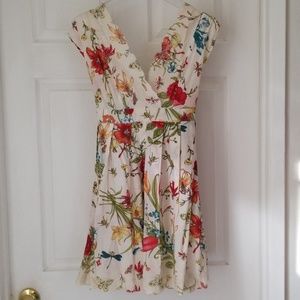 Beautiful Floral Print Dress